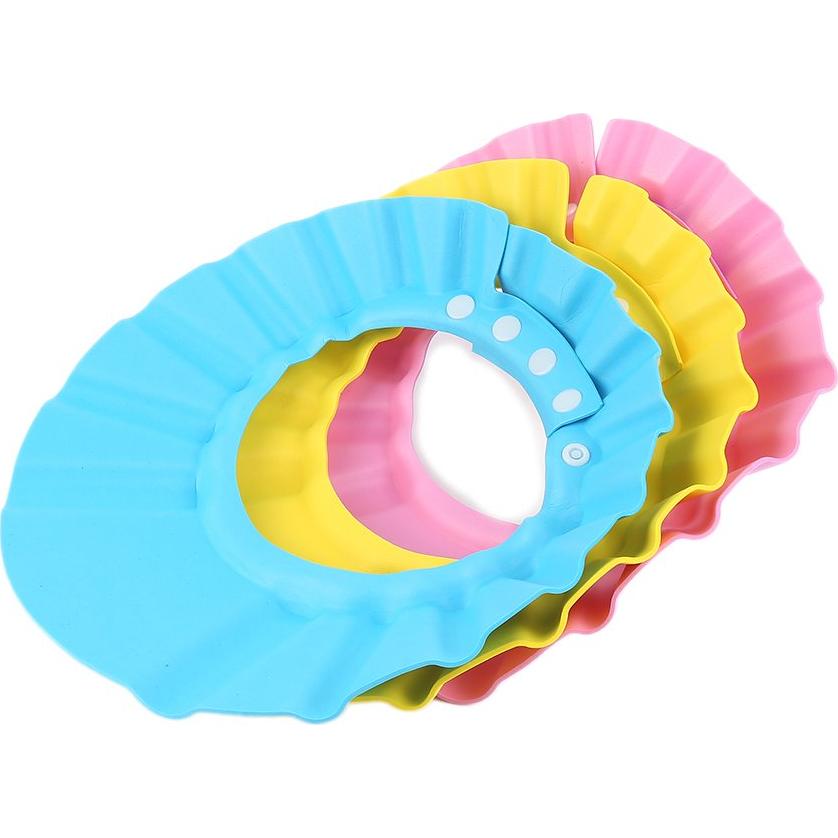 Gorro de baño ajustable para niños SUNTRADE - Set de 3 colores