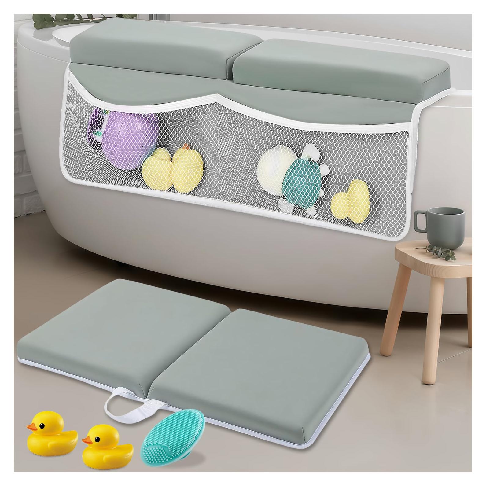 Juego de Almohadillas para Rodillas y Codos SEILETOO para Baño Bebé