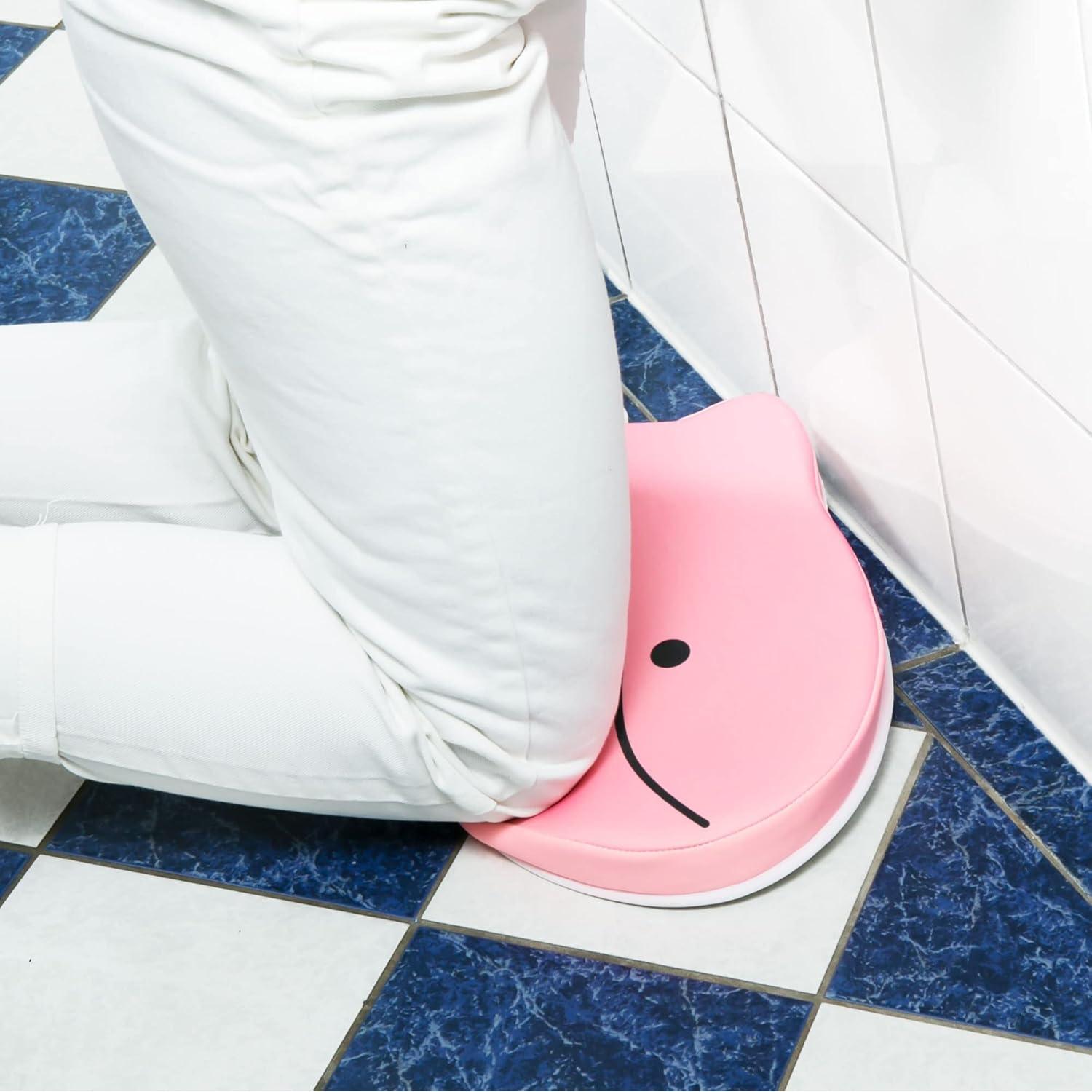 Almohadilla para Rodillas y Codos Cuddlix Rosa Pastel Antideslizante