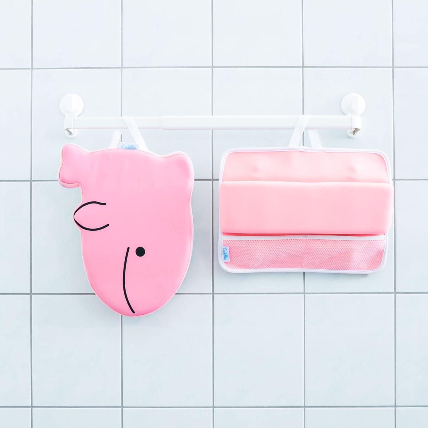 Almohadilla para Rodillas y Codos Cuddlix Rosa Pastel Antideslizante