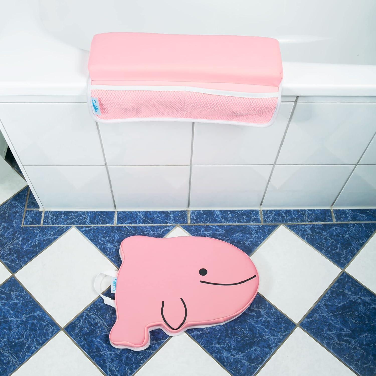 Almohadilla para Rodillas y Codos Cuddlix Rosa Pastel Antideslizante