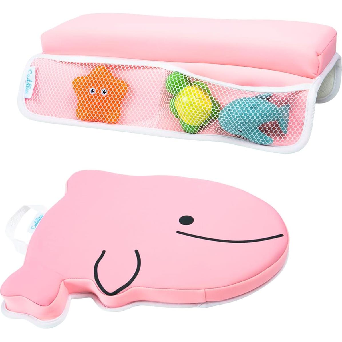 Almohadilla para Rodillas y Codos Cuddlix Rosa Pastel Antideslizante