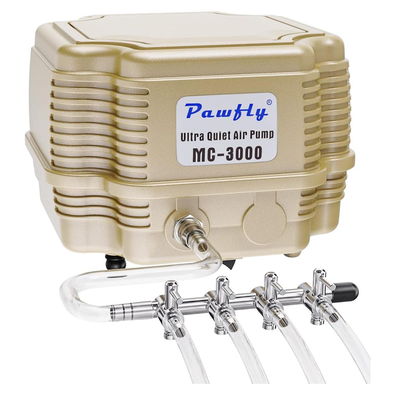 Bomba de Aire Pawfly 254 GPH Ajustable Silenciosa 960 L/h