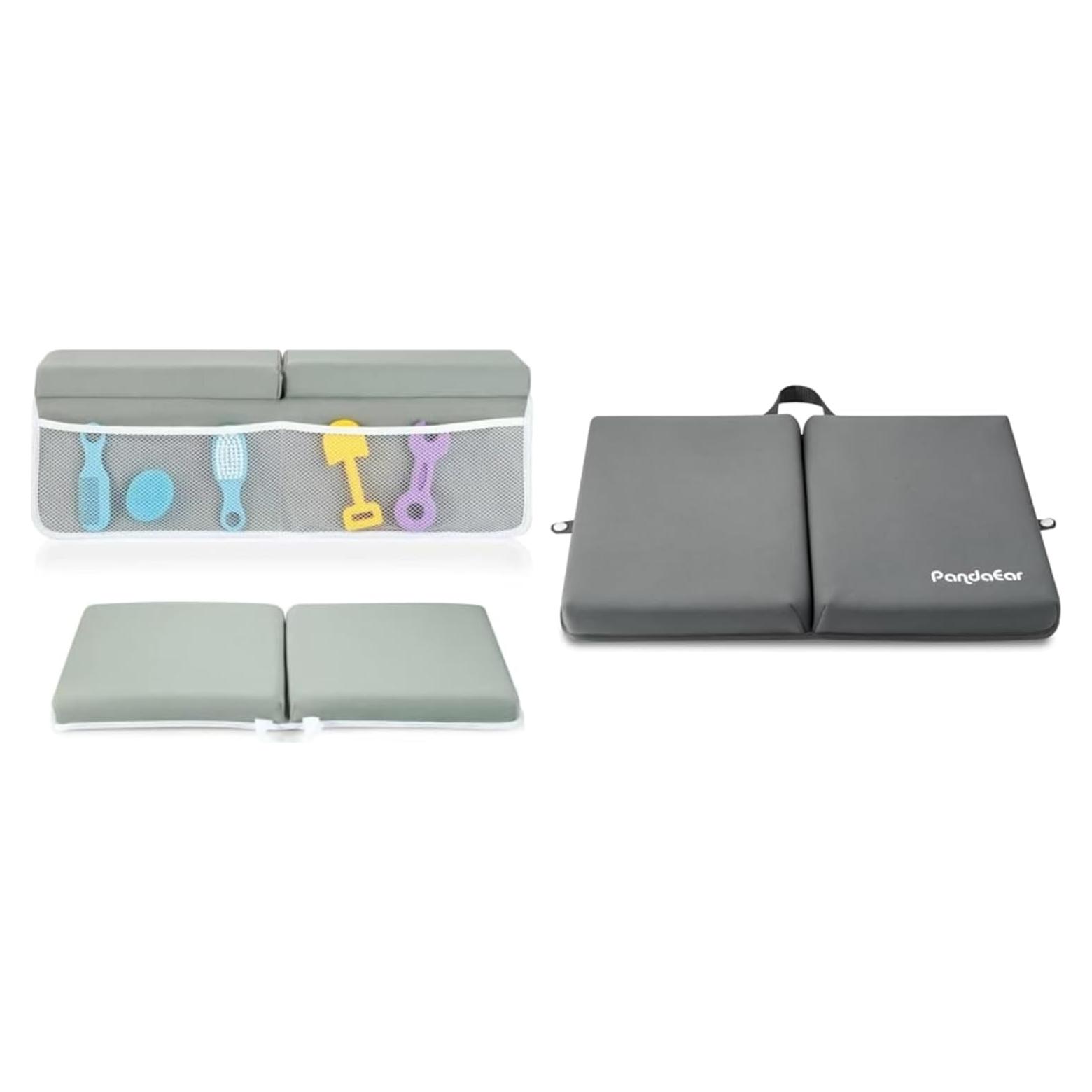 Almohadilla para Rodillas y Codos Bebé PandaEar 2 Gris