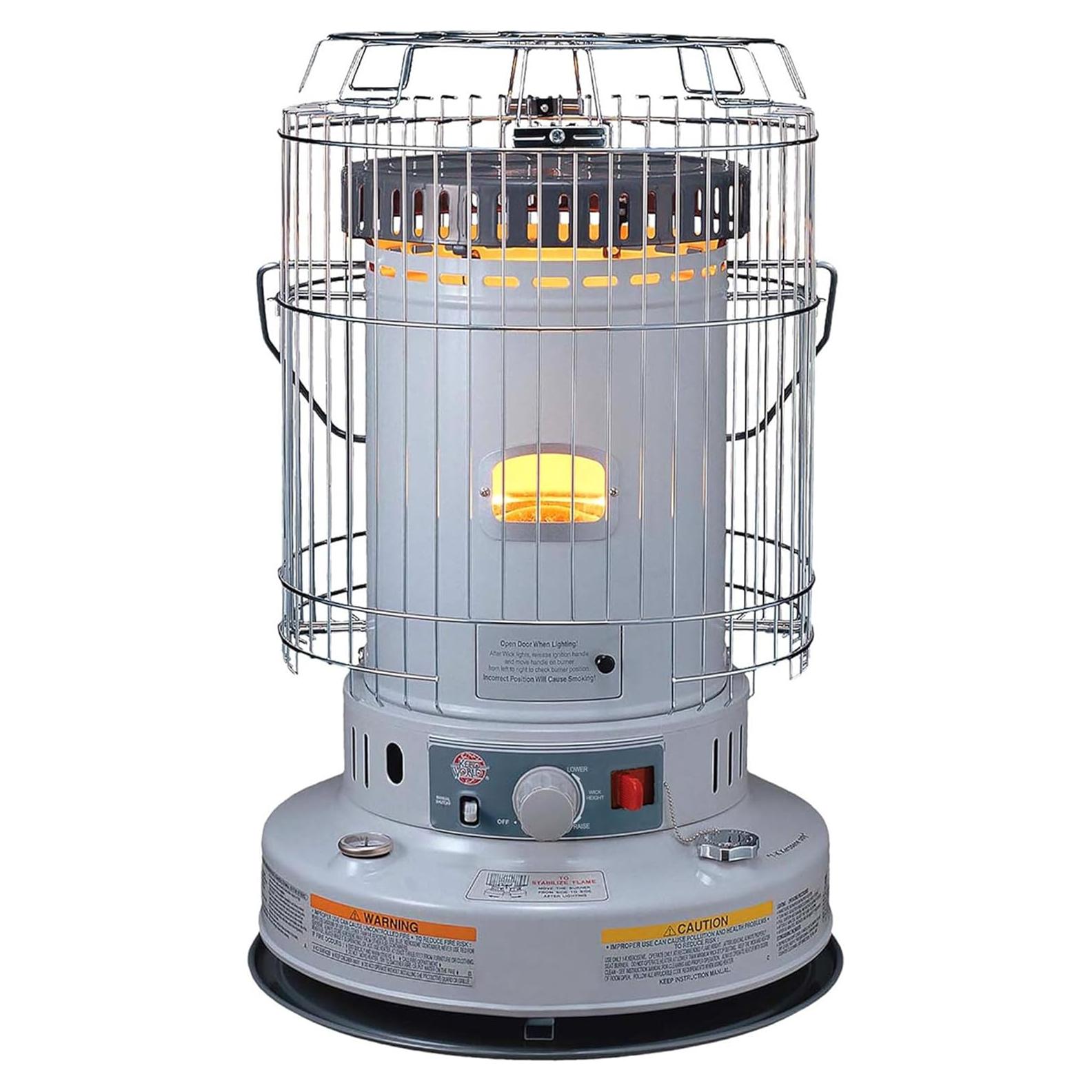 Calentador Portátil Kero World KW-24G 23800 BTU Keroseno