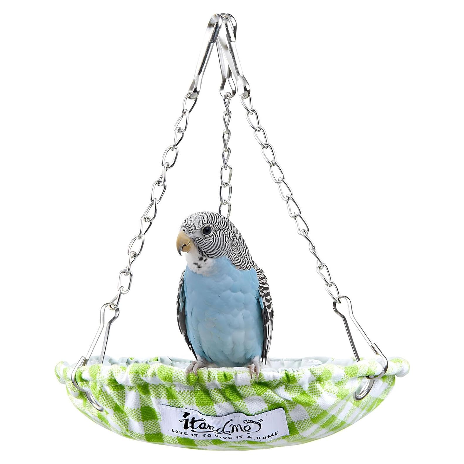 Cama colgante para pájaros Jevnd, nido impermeable 16x16cm