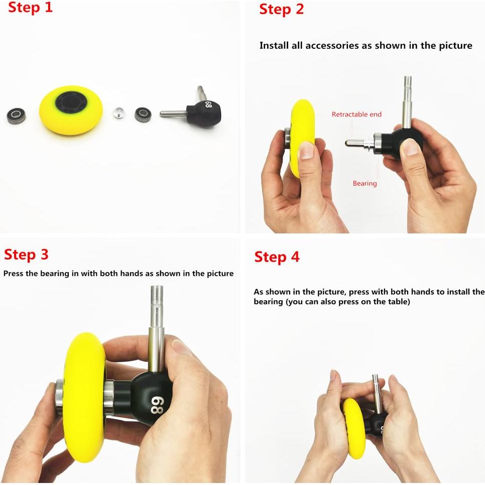 Herramienta para rodamientos SIKAICI 608 - Desmontaje 10cm