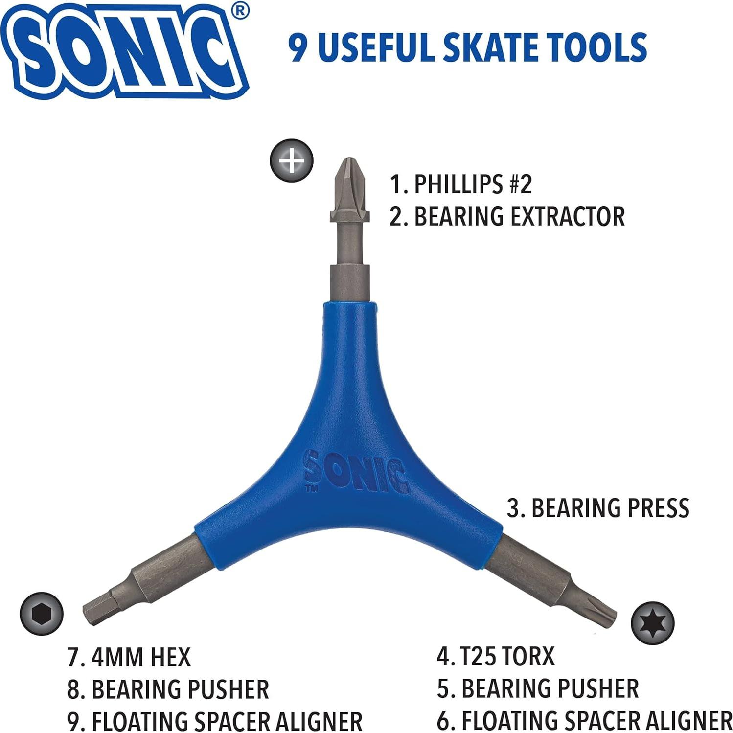 Herramienta Pro SONIC para Patines en Línea - 9 Herramientas