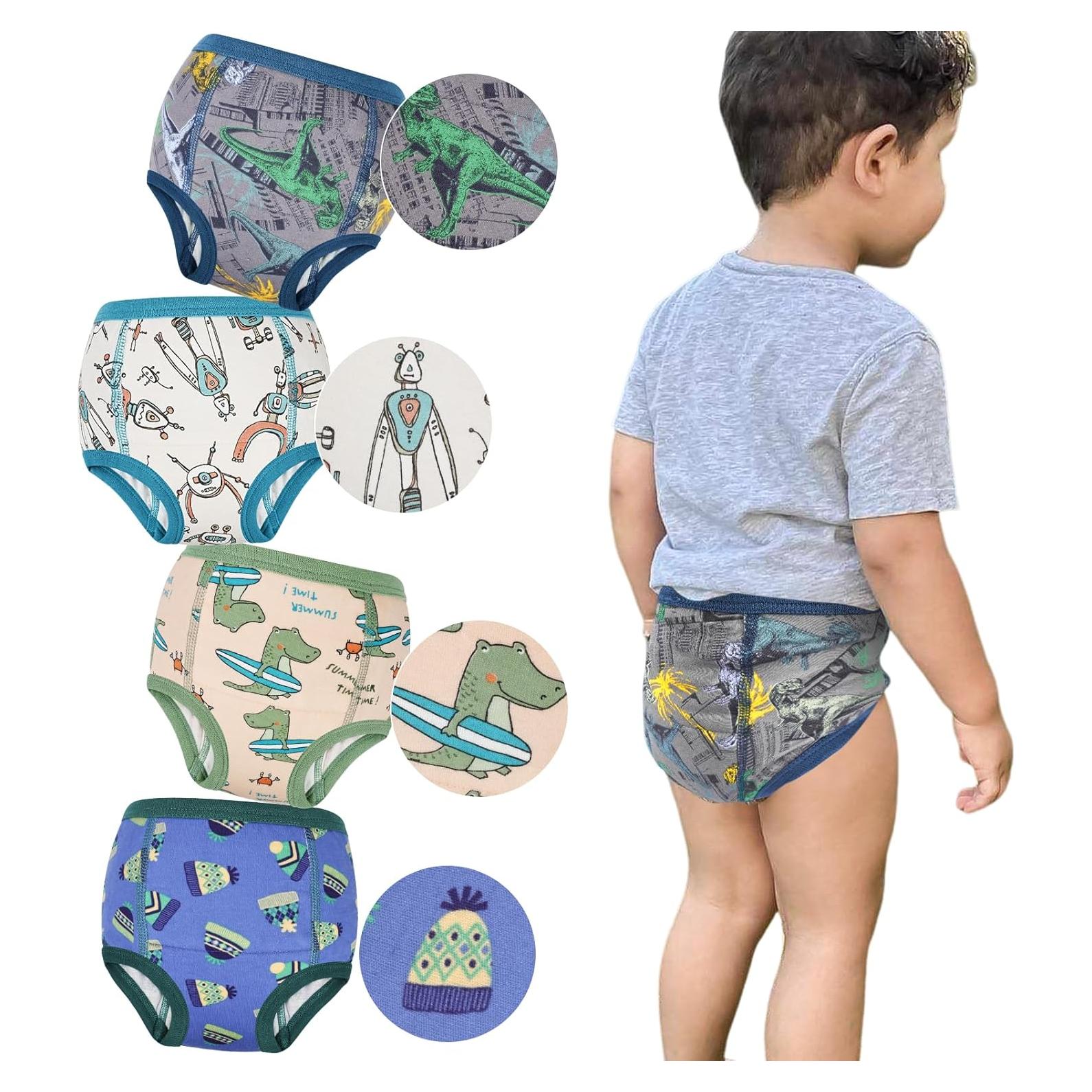 MooMoo Baby Ropa Interior Absorbente Entrenamiento 5T Algodón