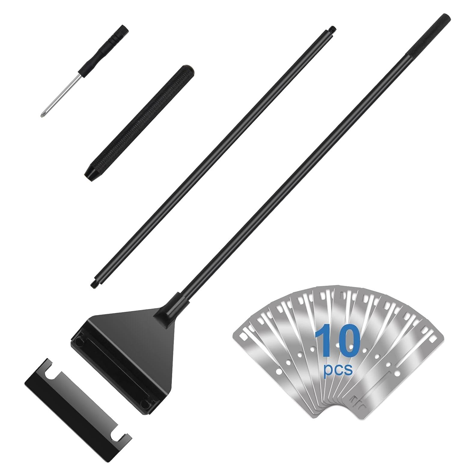 Raspador de Algas Luxiv de Acero Inoxidable 65 cm con Cuchillas