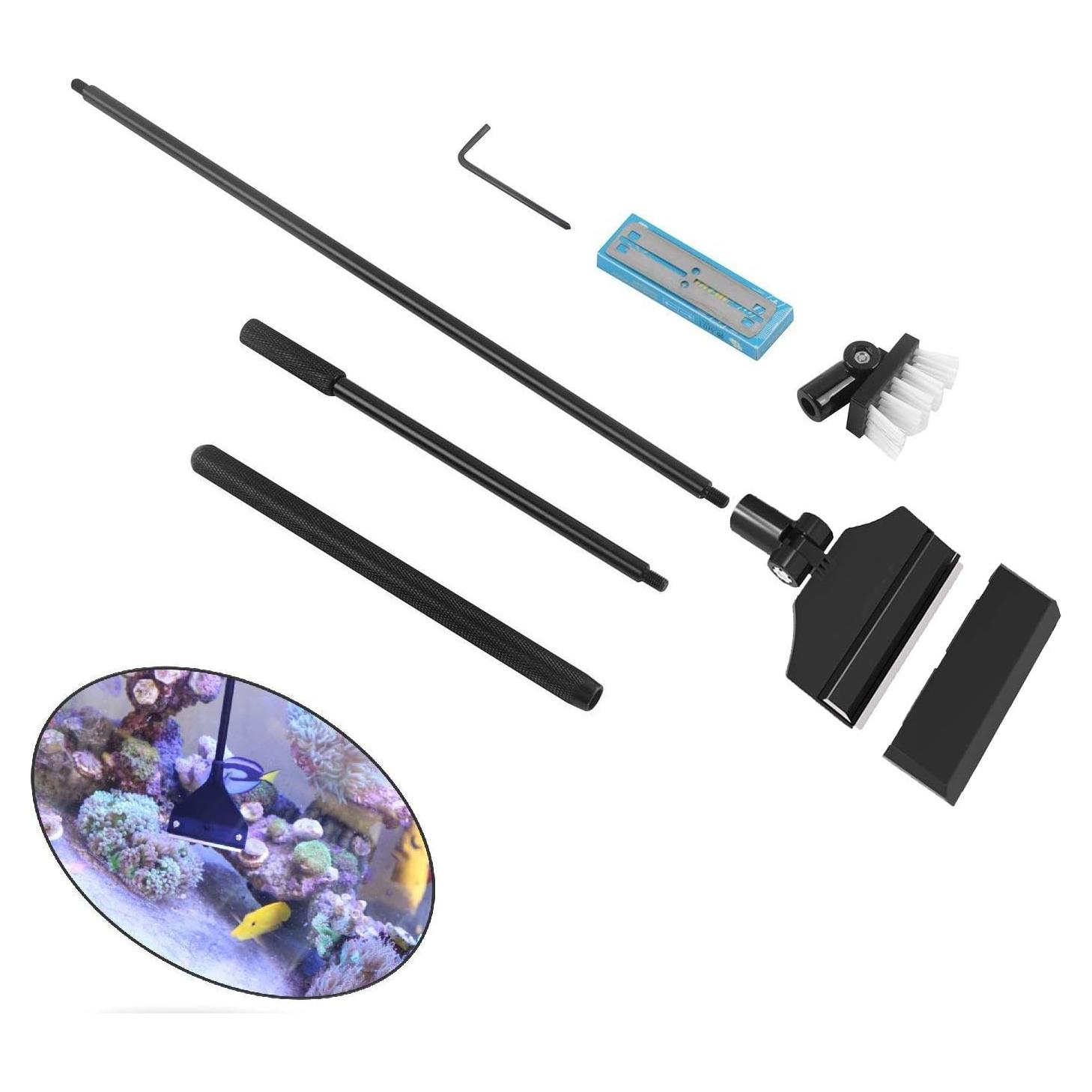 Raspador de Algas Fzone con 10 Cuchillas de Acero Inoxidable 66cm