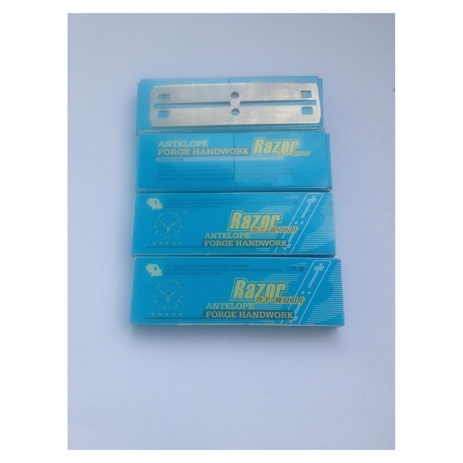 Raspador de Acuario QANVEE con 40 Cuchillas de Acero Inoxidable