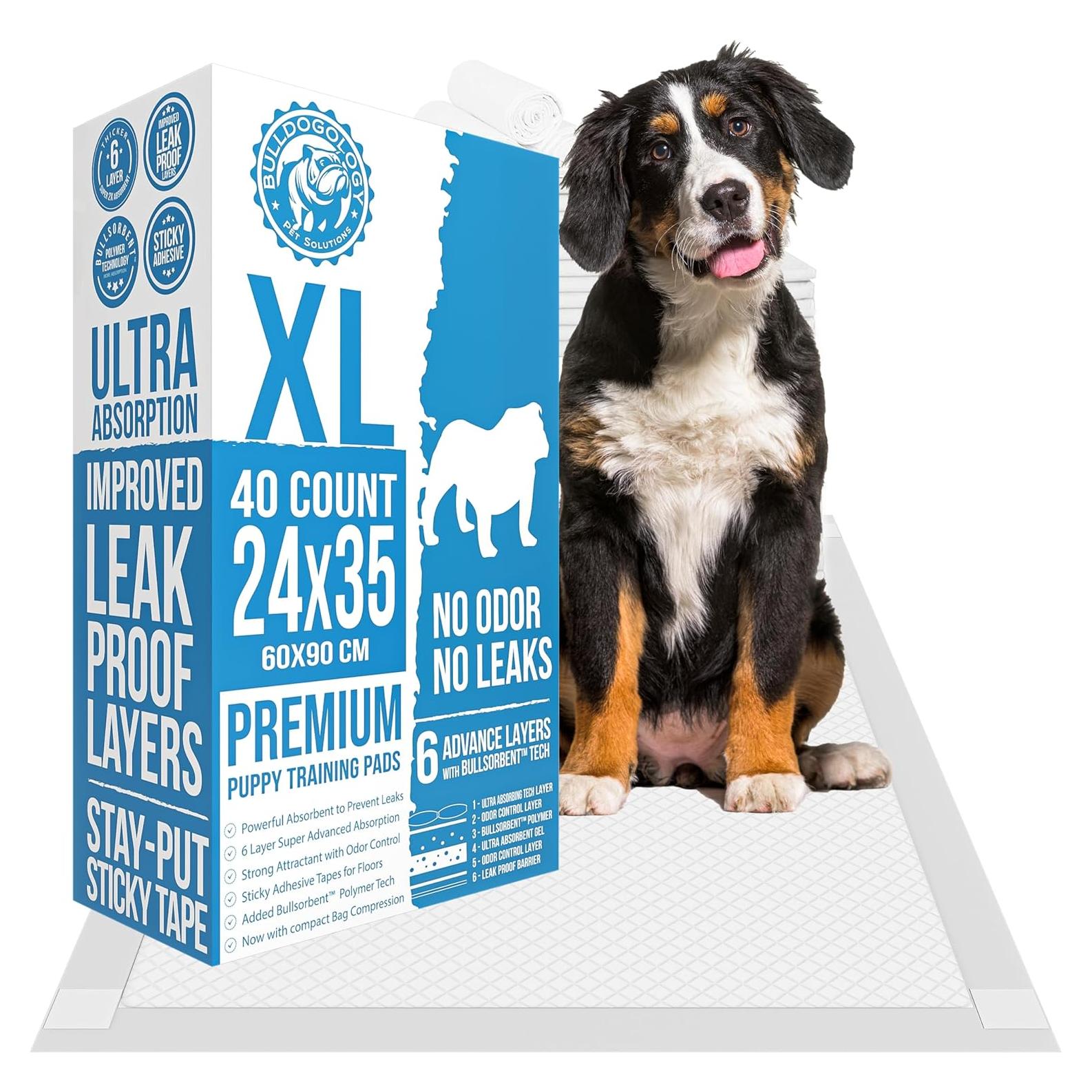 Almohadillas para Perros XL Bulldogology 40 Contenido 61x89 cm