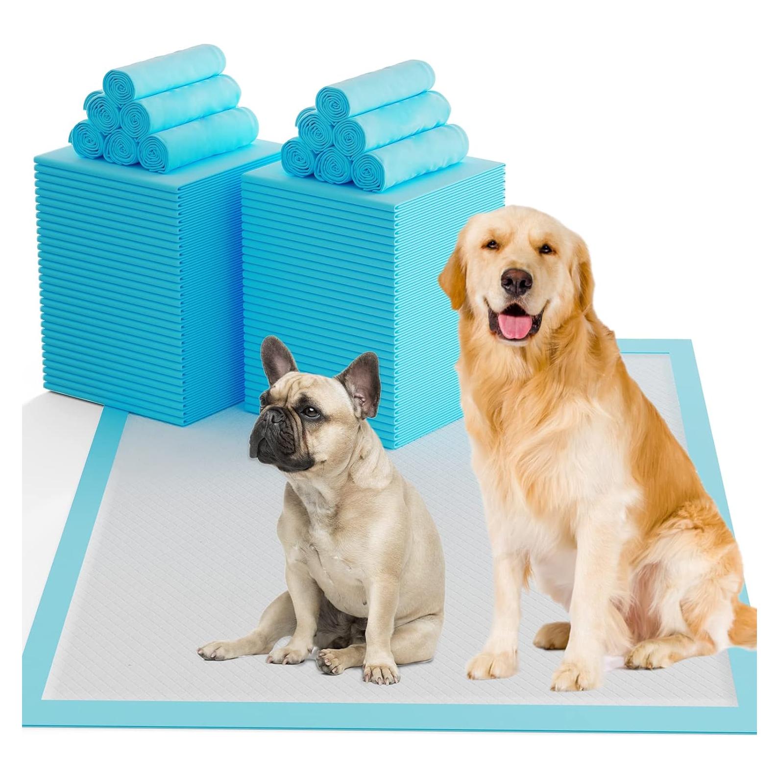 60 Almohadillas Desechables para Orina de Perro SUGUNING 81x91 cm