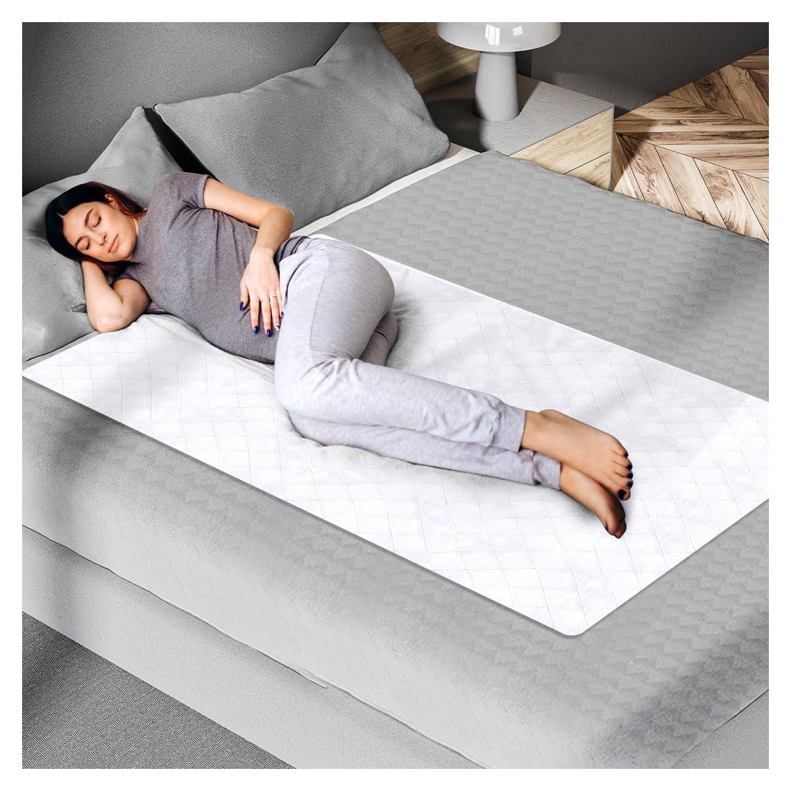 Almohadillas de Cama Lavables Epica 86x132cm - 2 Paquete