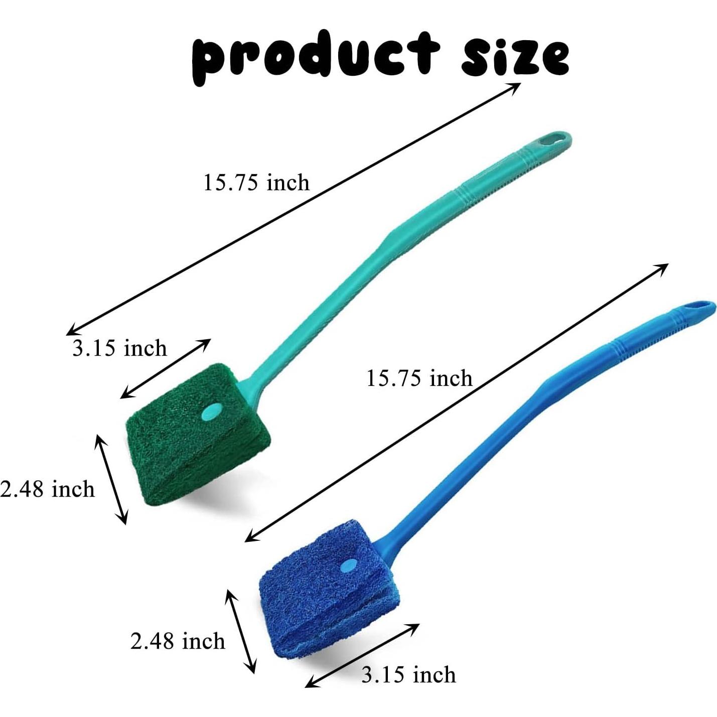 Cepillo de Limpieza para Acuarios Humyeam - 2 Piezas