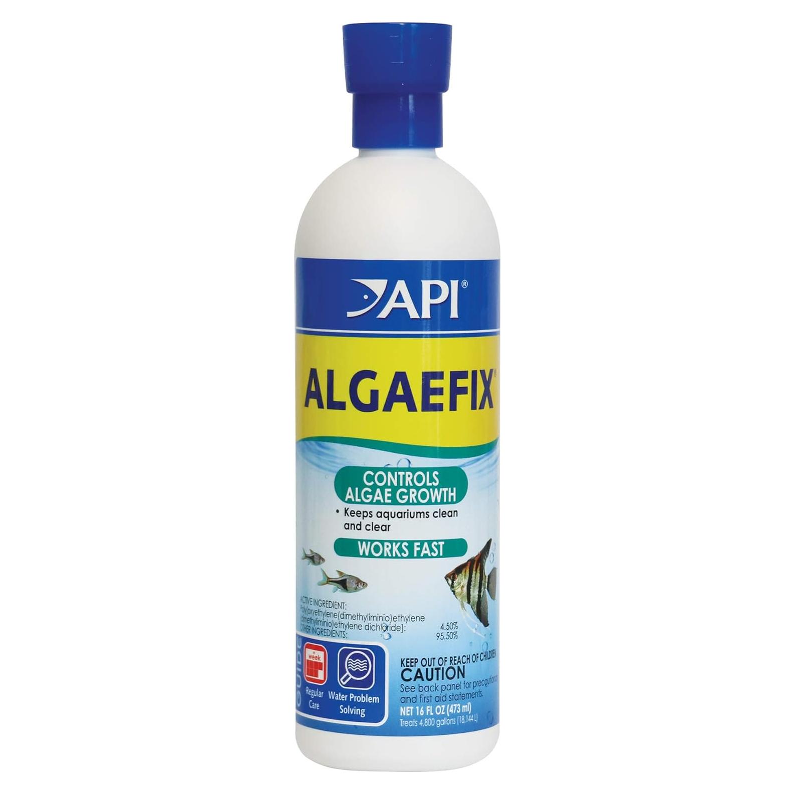 API ALGAEFIX Control de Algas 473 ml para Acuarios Dulces