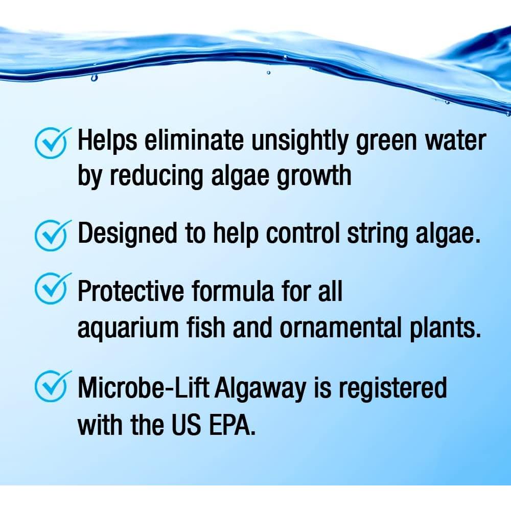 Control de Algas ALGAWAY 5.4 Ecological Laboratories 226.8g