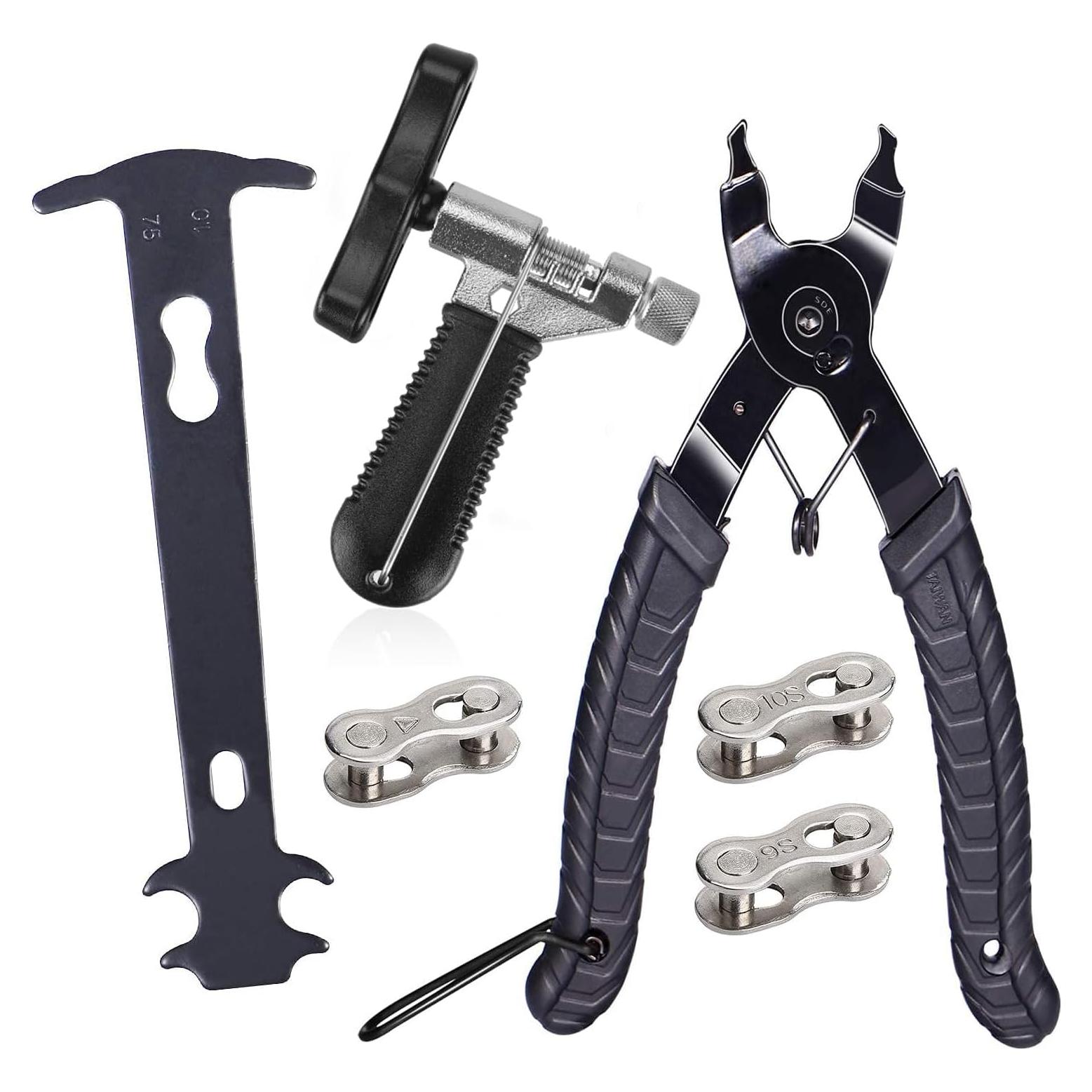 Kit de Reparación de Cadena de Bicicleta Aunocy - 4 Piezas