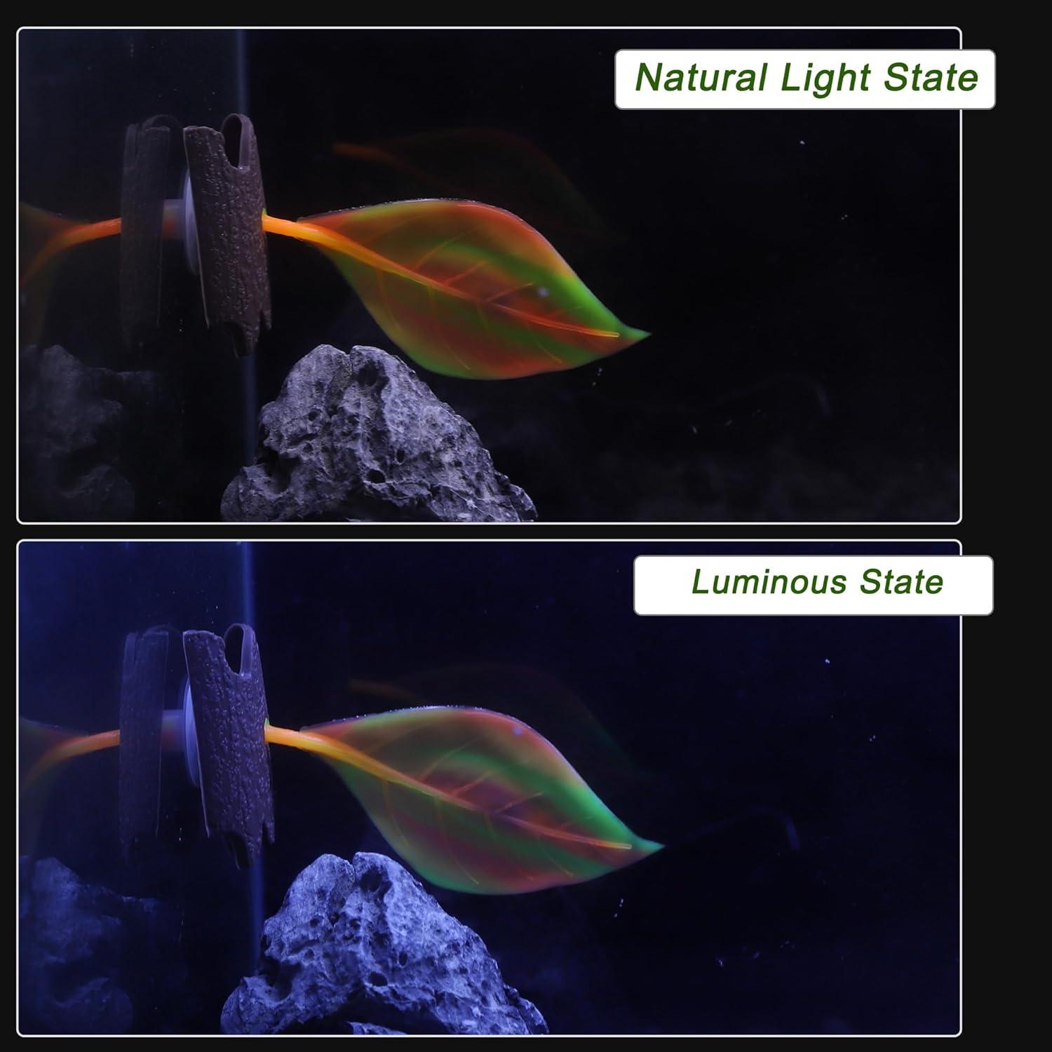 Cama de Hoja para Betta CAPASTEC Silicona Naranja 10x4.5cm