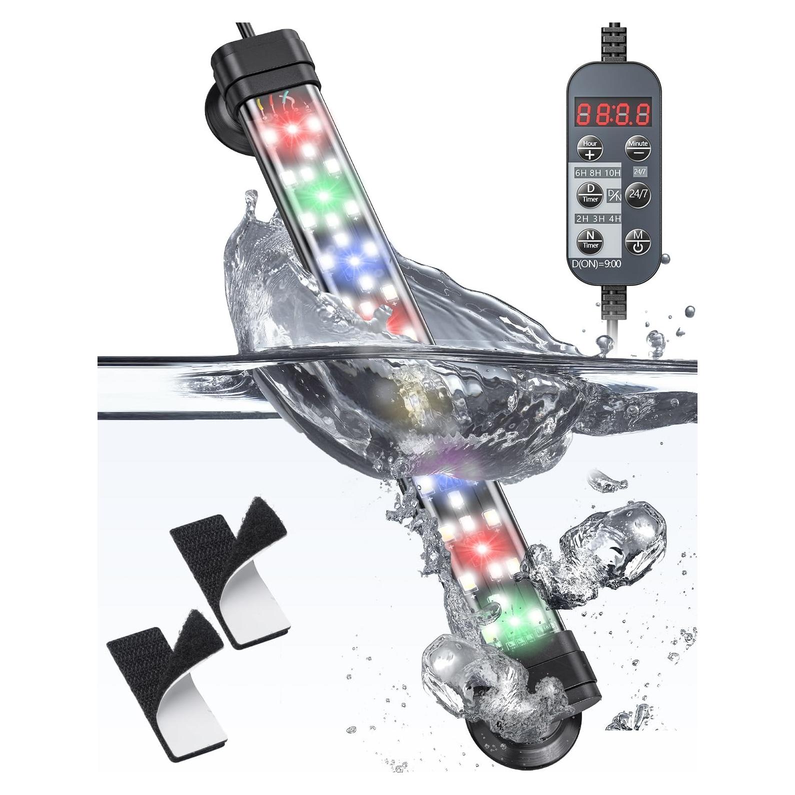 Luz LED para Acuario Pawfly 20 cm Espectro Completo 24/7