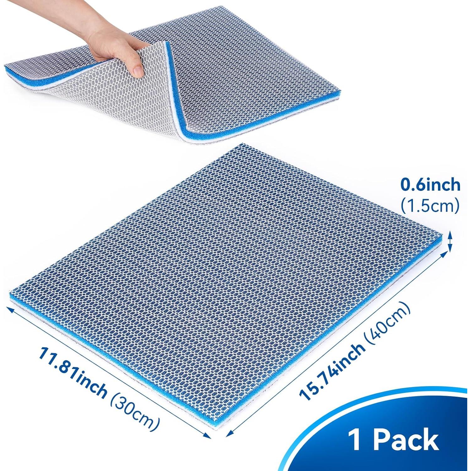 Esponja de Filtro de Acuario Borlech 40x30cm Reutilizable