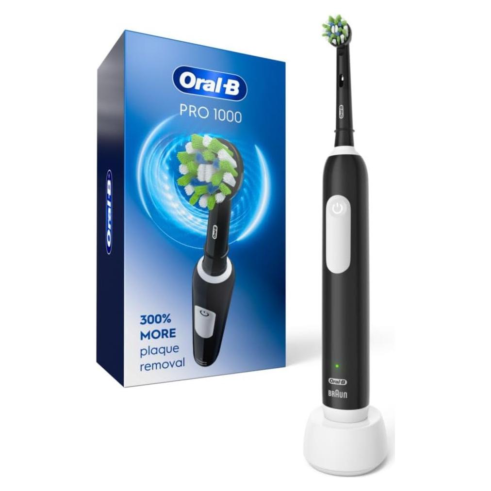 Cepillo de dientes eléctrico Oral-B Pro 1000 recargable negro