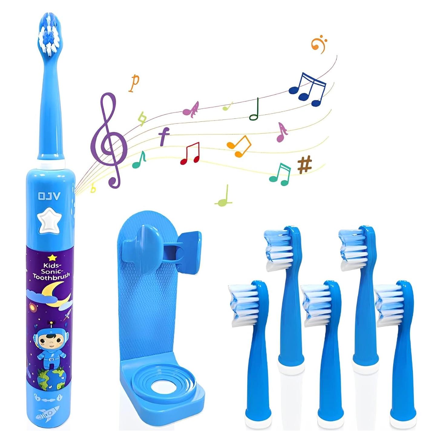 Cepillo de Dientes Eléctrico Musical OJV 8620 para Niños 3-14 Años