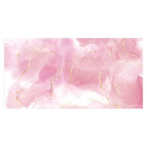 Fondo de Acuario Dtekoj Mármol Rosa 75x30cm con Cinta Doble Cara