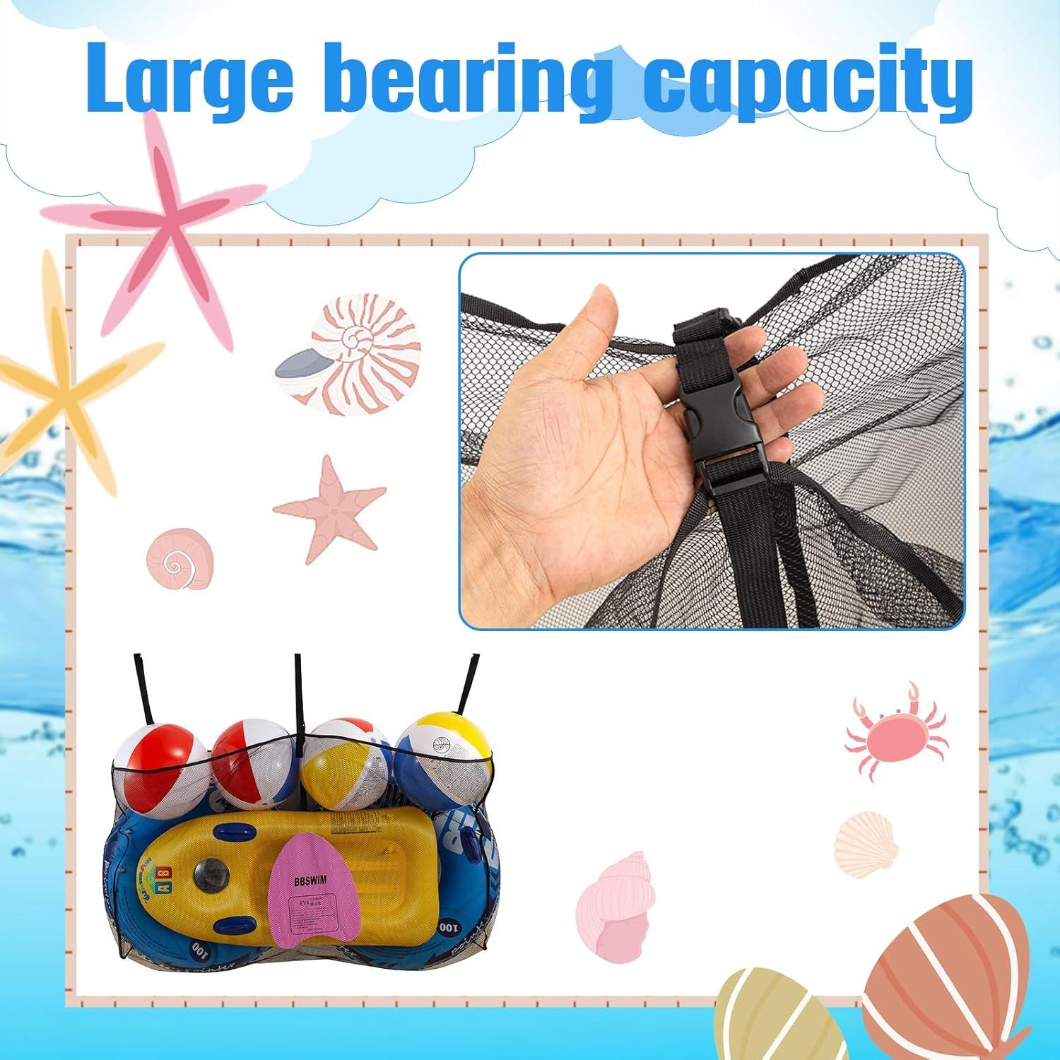 Bolsa de Almacenamiento de Malla JYSILIYH para Flotadores 145x85x30cm