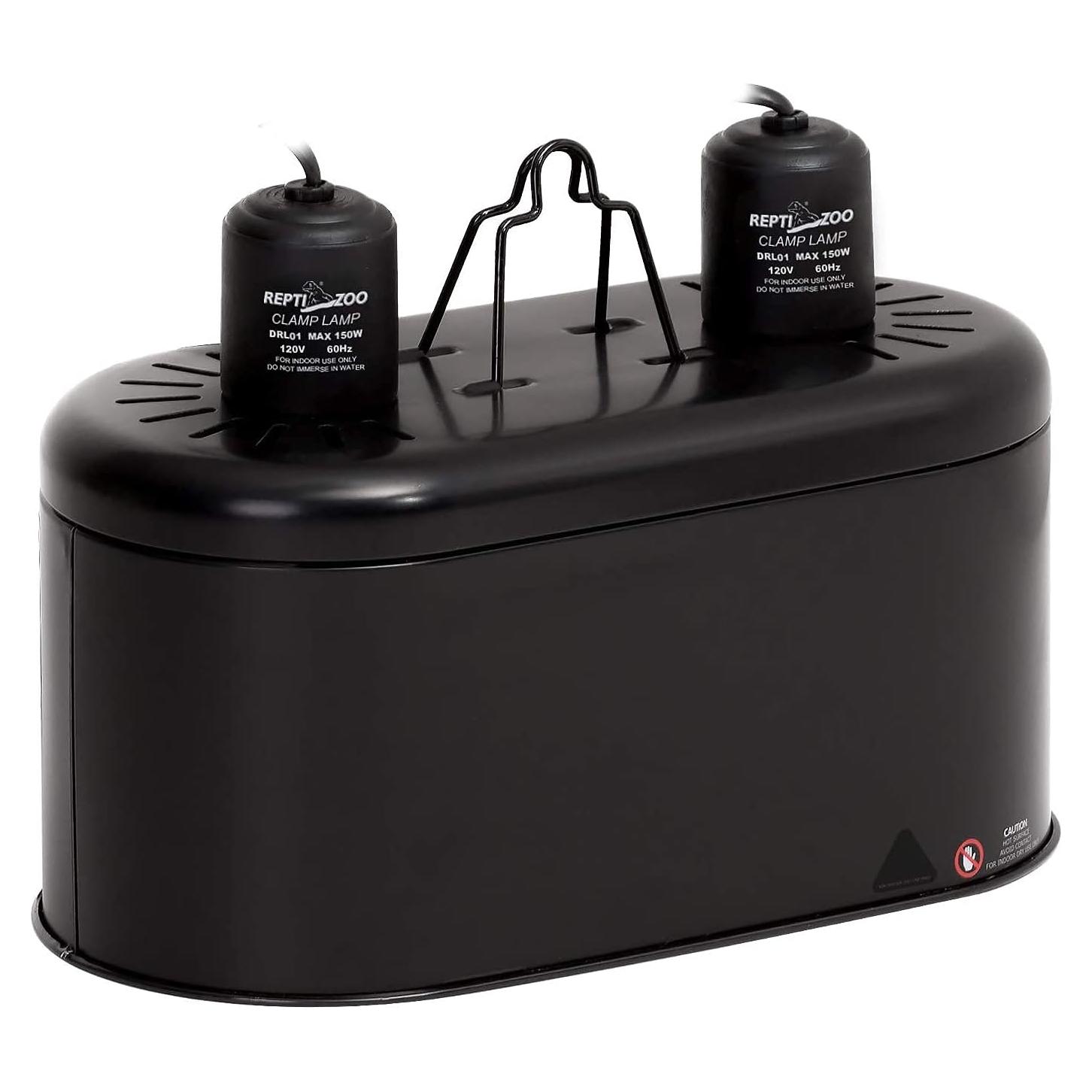 Fijación Doble de Luz para Reptiles REPTI ZOO 150W