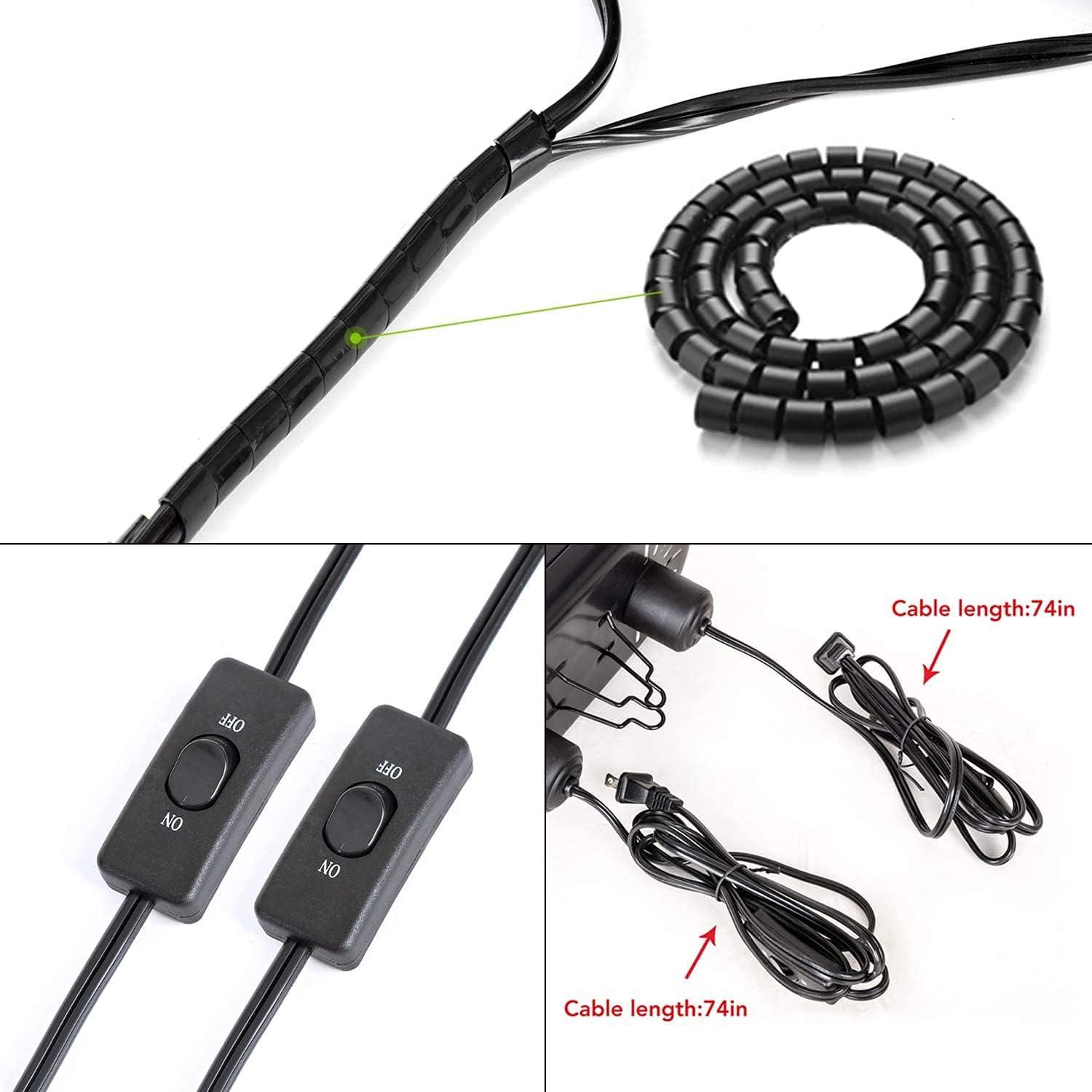 Fijación Doble de Luz para Reptiles REPTI ZOO 150W