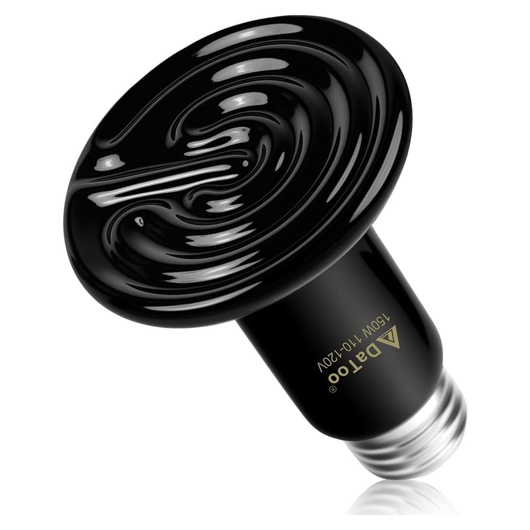 Lámpara de Calor Cerámica DaToo 150W E26 Sin Luz para Reptiles