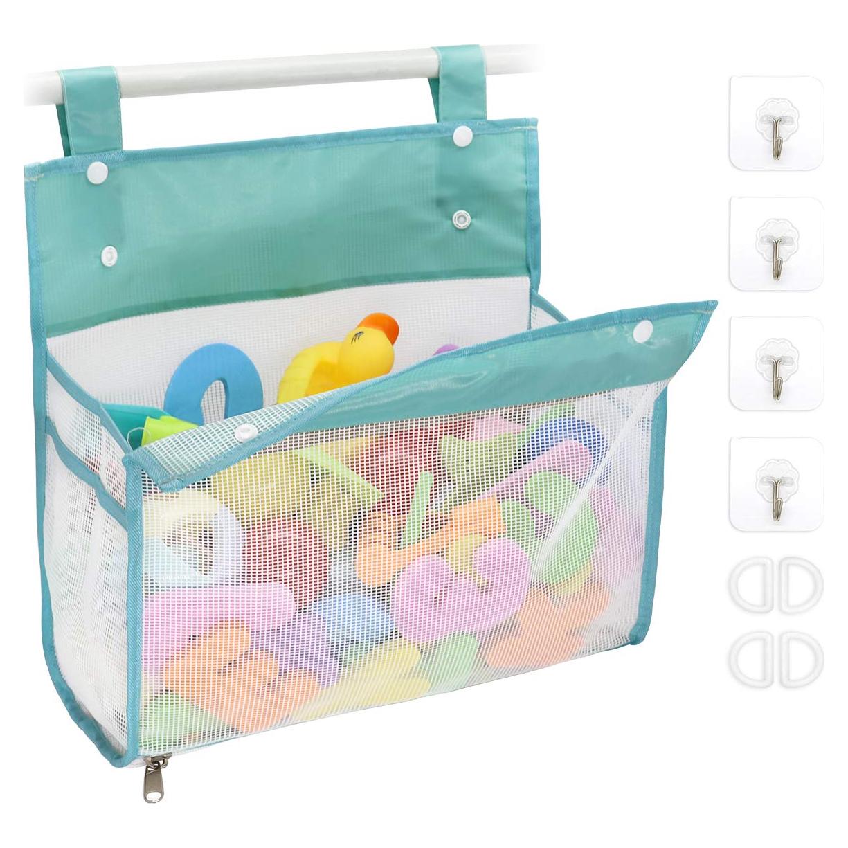 Organizador de Juguetes de Baño Muchfun Azul 35.56x27.94 cm