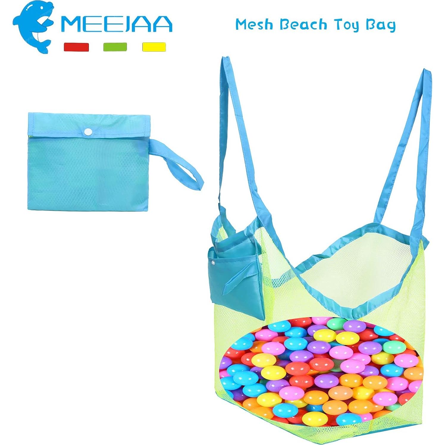 Bolsa de Playa de Malla Meejaa Grande Plegable 45.72x30.48cm
