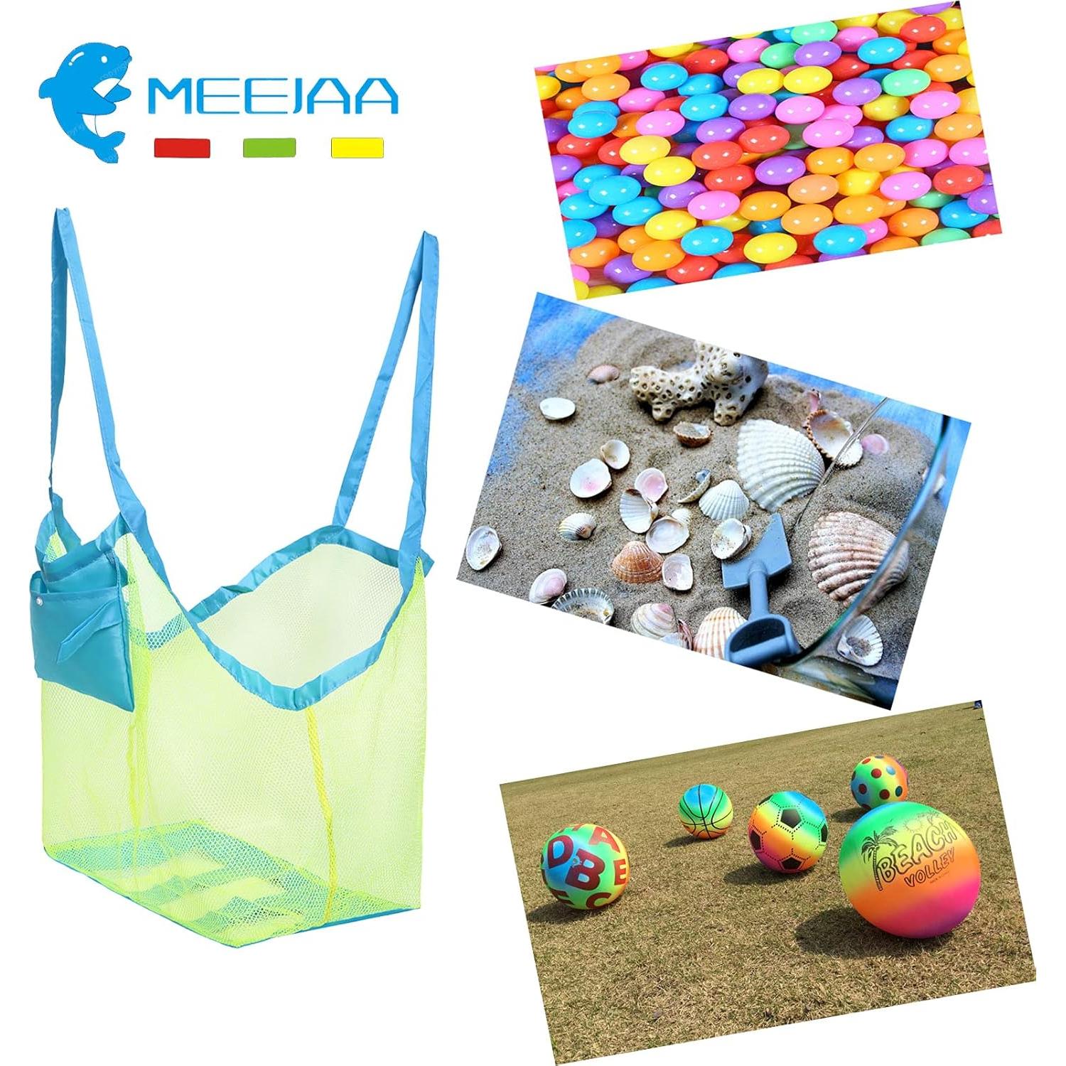 Bolsa de Playa de Malla Meejaa Grande Plegable 45.72x30.48cm
