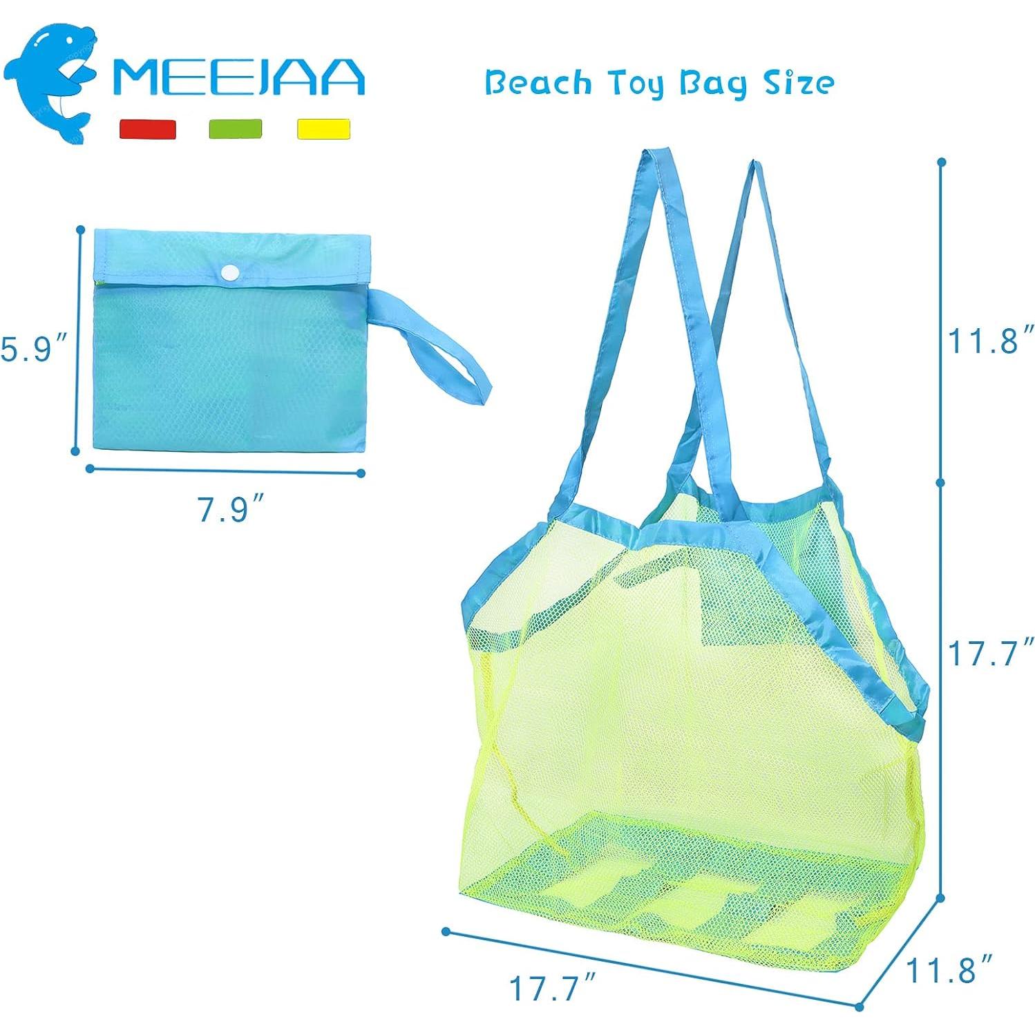 Bolsa de Playa de Malla Meejaa Grande Plegable 45.72x30.48cm