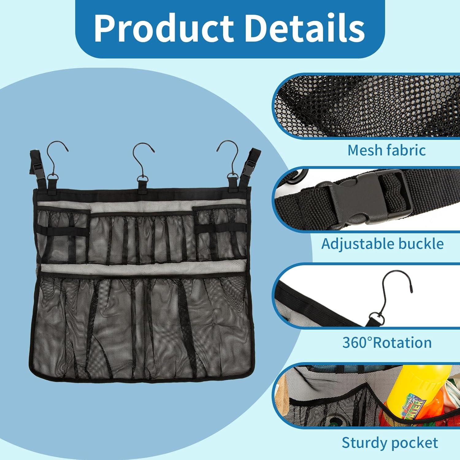 Bolsa de Almacenamiento para Piscina MKYSZLT 61x53cm Negra