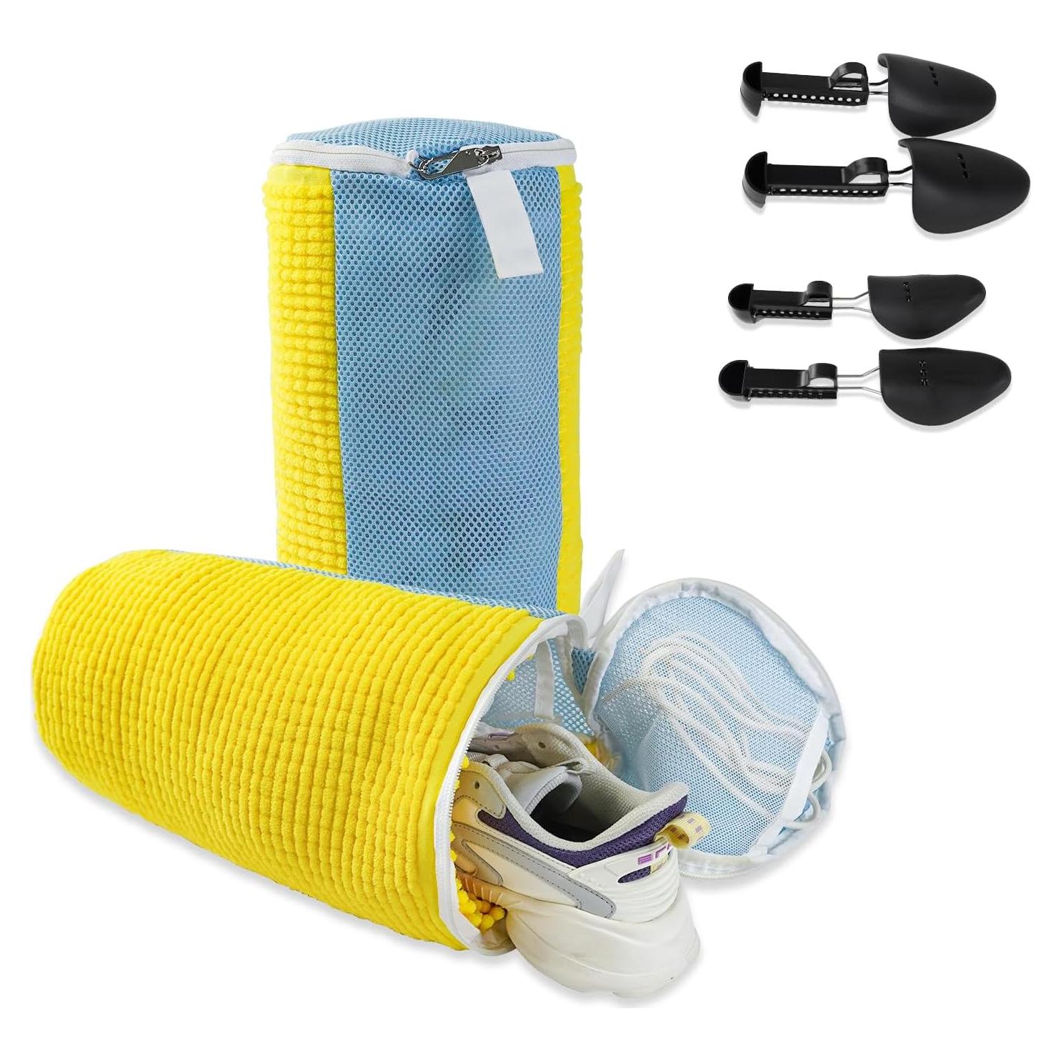 Bolsas de Lavado para Zapatos GOGOODA 2 PCS Amarillo