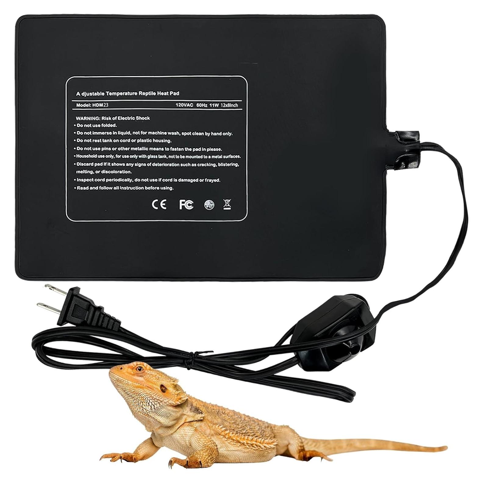 Almohadilla Térmica para Reptiles Hamiledyi 23W 20x30 cm