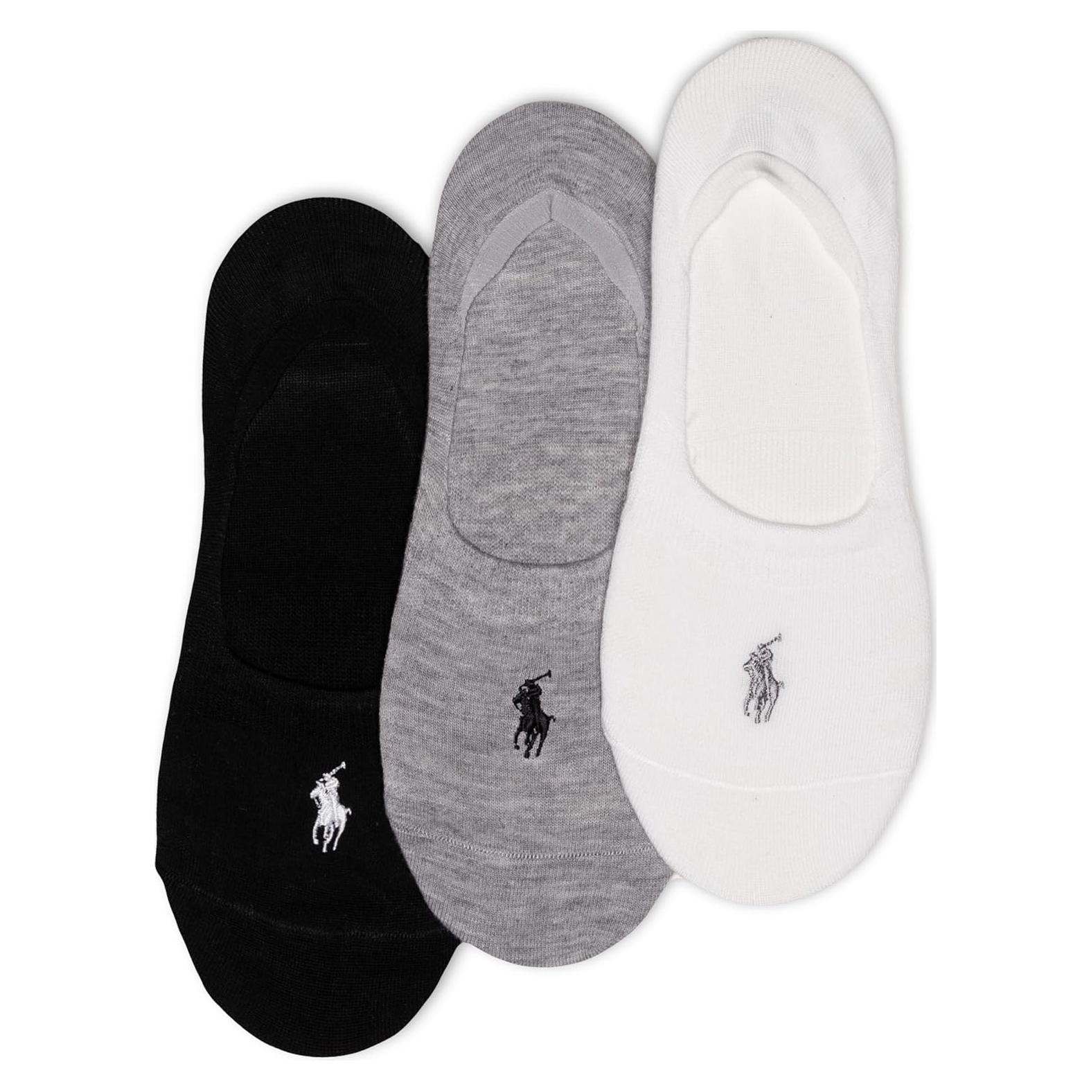 Calcetines invisibles Polo Ralph Lauren Mujer 3 Pares