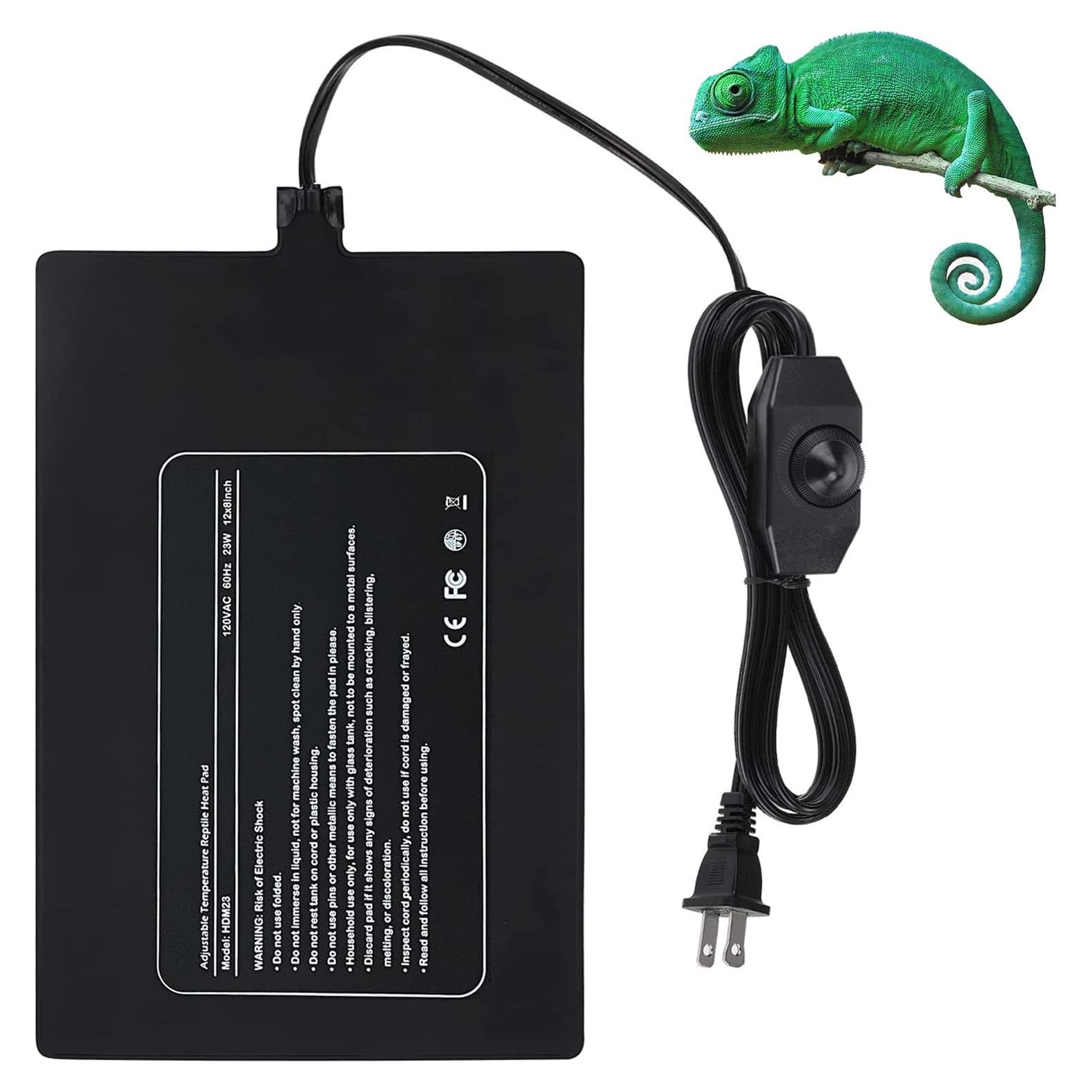 Almohadilla Térmica Ajustable 23W Cosyseek para Reptiles 30.48x20.32 cm