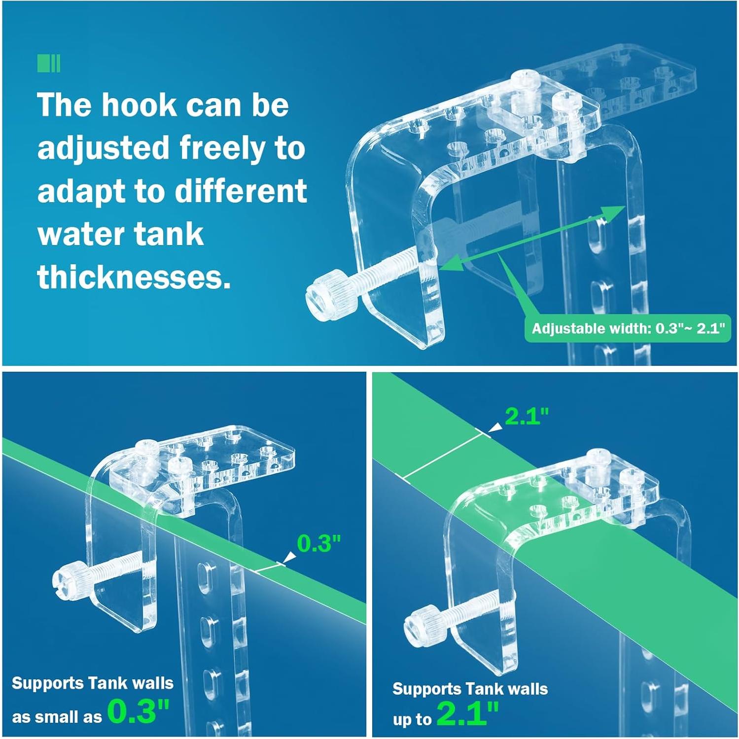 Plataforma de Sol para Tortugas Acuáticas TD-0321 Ajustable 33x17.5cm