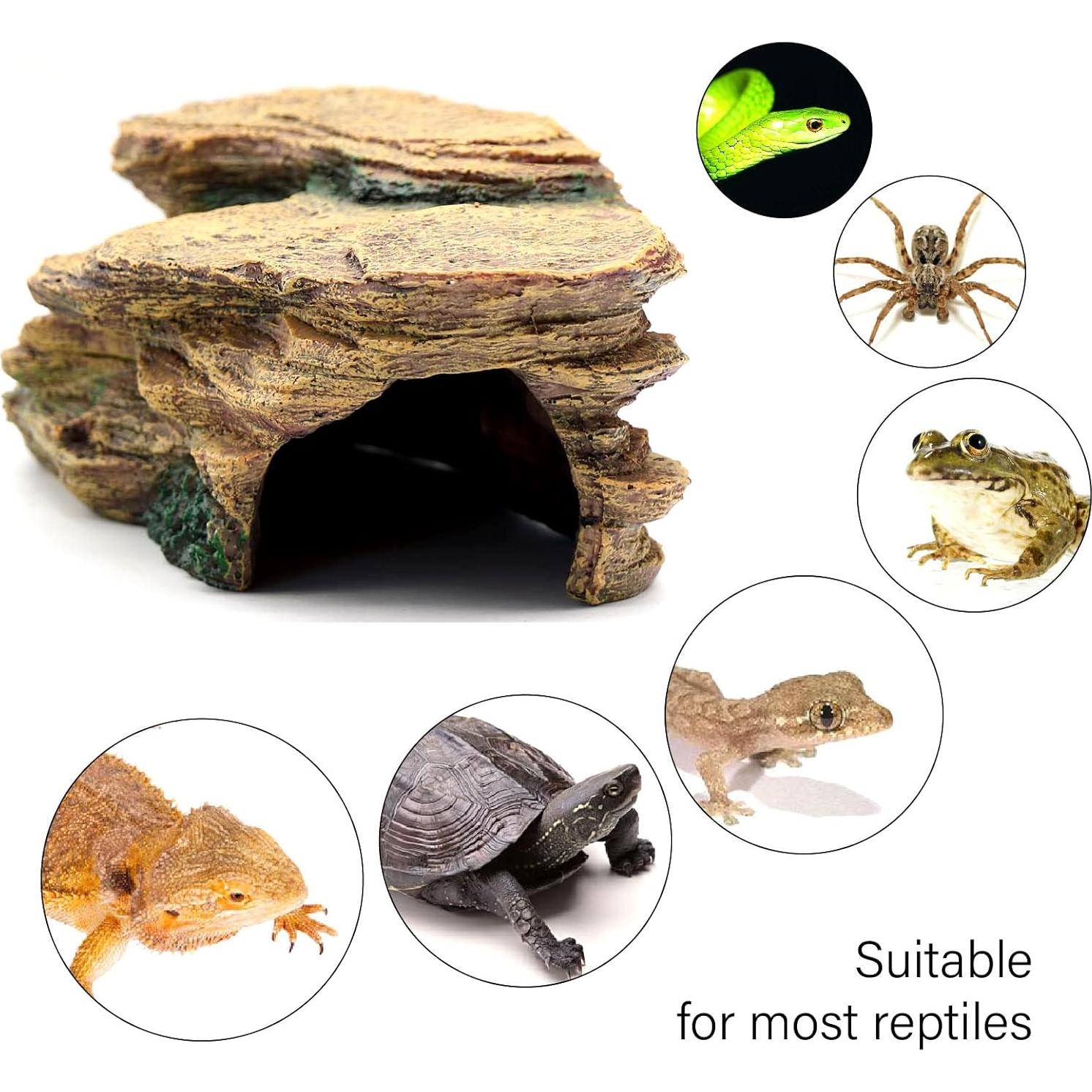 Plataforma de Sol para Reptiles Relaqcc 30.5x15.2 cm