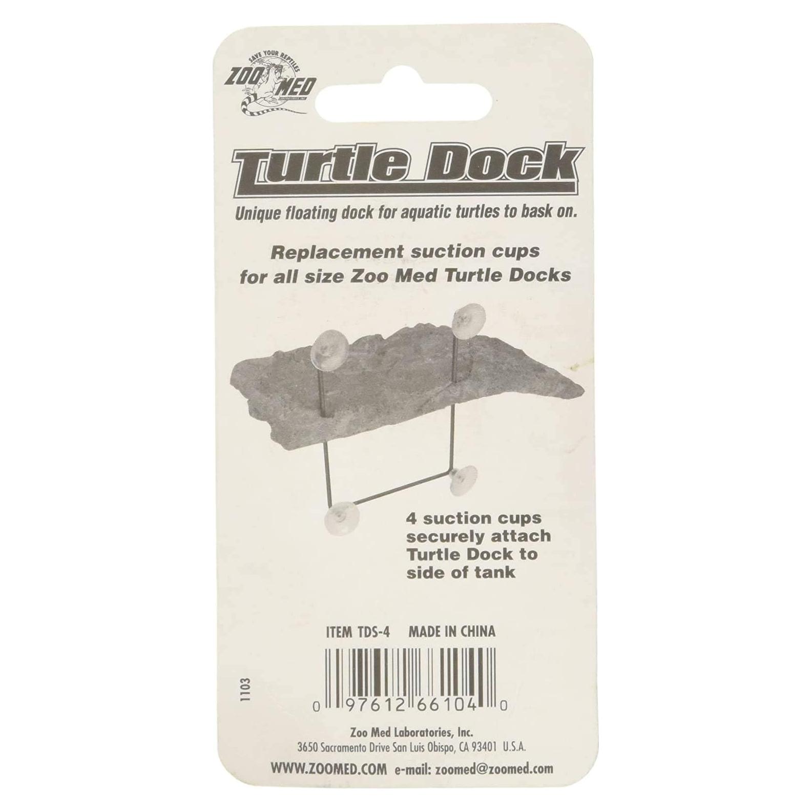 Ventosas para Muelle de Tortuga Zoo Med - Paquete de 2