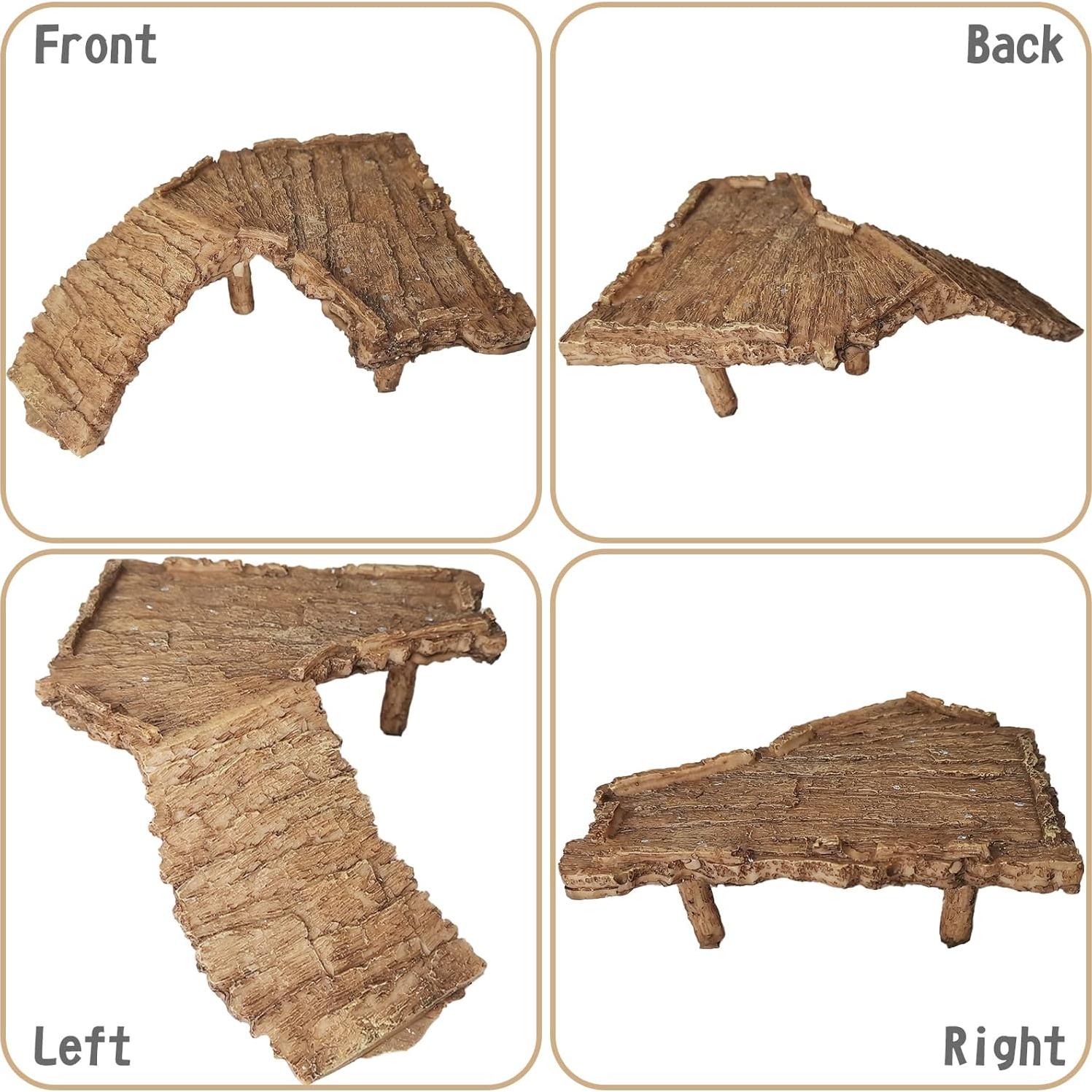 Plataforma Flotante para Tortugas Fhiny - Rampa de Sol 19.8x15cm