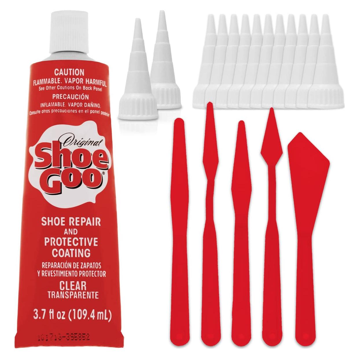 Adhesivo Shoe Goo 109.4mL Transparente + 10 Puntas Pixiss