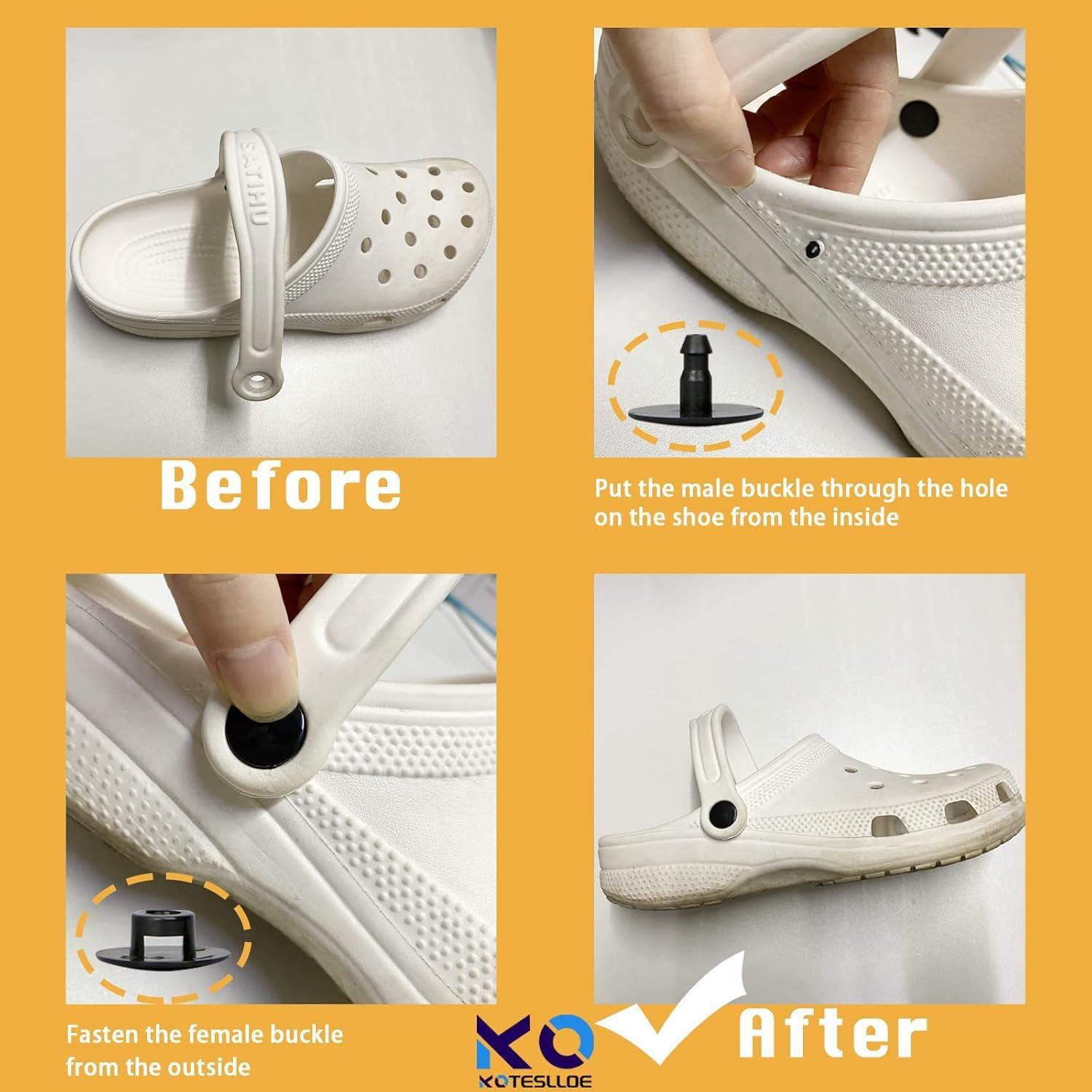 Remaches de Reemplazo KOTESLLOE para Crocs - 8 Piezas
