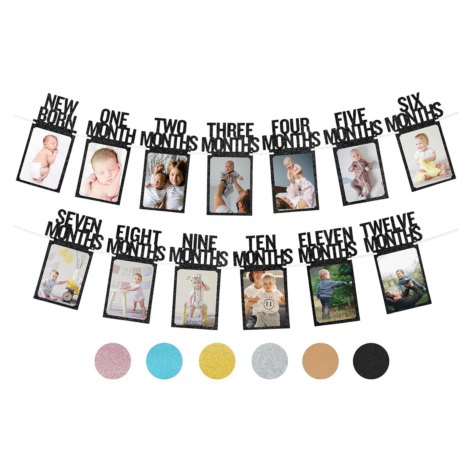 Banner de Fotos de Cumpleaños 1 PartyHooman - Preensamblado