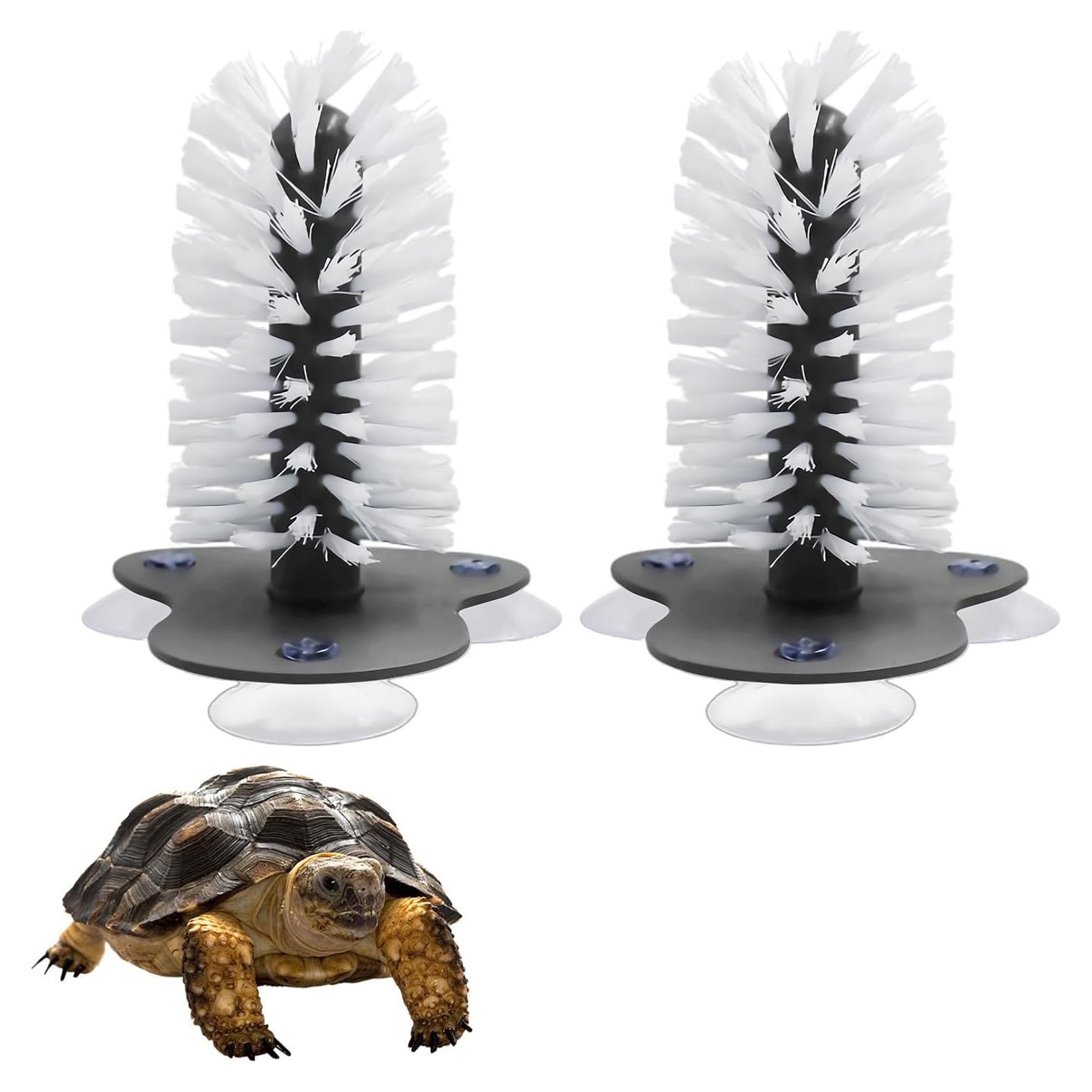 Paquete de 2 Cepillos de Tortuga MHLLGN con Ventosas